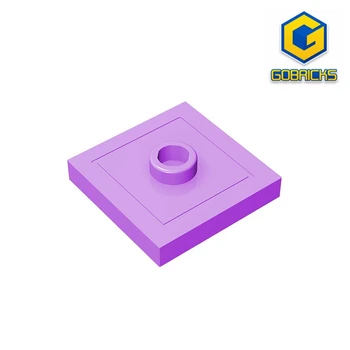 Gobricks Plate Classic Brick 2X2 е Съвместим с 87580 23893 Събира градивни елементи и детайли, творчески образователни играчки Gft