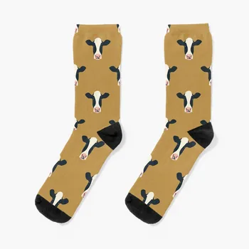 Чорапи за млечни крави (горчица), коледни чорапи, мъжки чорапи, памучни мъжки чорапи с високо качество, луксозни дамски