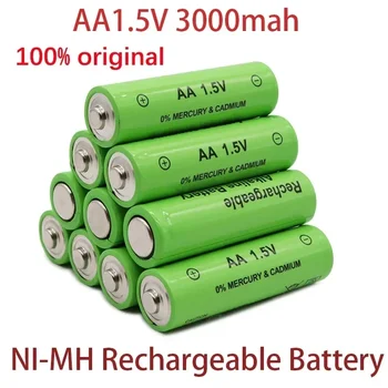 батерия 2023 AA1.5V, акумулаторна батерия с капацитет 3000 mah, литиево-йонна батерия, часовници, мишка, компютър, играчка, акумулаторна батерия
