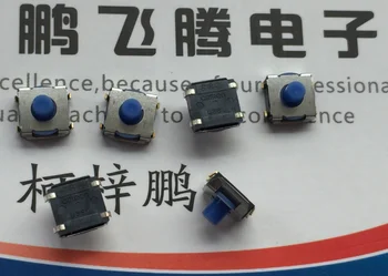 5 бр./лот Оригинален японски силикон преминете такт B3SL-1025P от водоустойчив и пылезащитного материал 6*6*5 Микроподвижной механизъм с 4-метрова бутон SMD