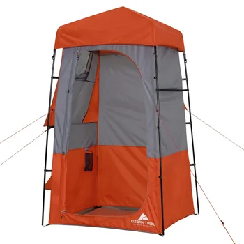 Ozark Trail Hazel Creek Луксозна Душ-палатка / Тоалетна за обличане, Сверхлегкая палатка, Надуваема Всплывающая палатка за партита