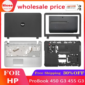 LCD шасито на Лаптопа Baru/Bezel Depan/Penutup Engsel/Tangan / Корпус Bawah/Penutup Pintu Bawah За HP ProBook 450 G3 G3 455