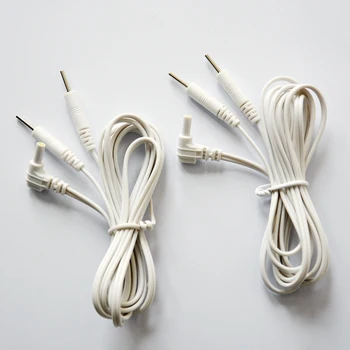 10 броя Заменяеми конектор dc 2,35 мм Подводящие тел електрод кабели За свързване на физиотерапевтического апарат