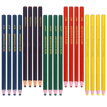 Восъчни пастели, порцеланови маркери, цветни: 20 бр., моливи за облекчаване на смазване, многофункционални восъчни пастели за рисуване върху дърво, метал