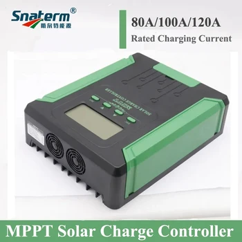 MPPT слънчев контролер на заряд на 80A/100A/120A 12V 24V 36V 48V автоматично с LCD дисплей гелевой, в наводнените литиева батерия