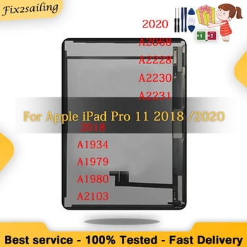 НОВ LCD дисплей за Apple iPad Pro 11 2018 1-во поколение A1980 A1934 A1979 Дисплей за Pro 11 2020 2-ро поколение A2068 A2228 Панел на таблета В събирането на
