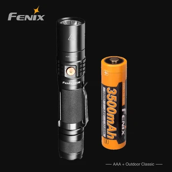 Нов Fenix UC35 V2.0 1000 Лумена Акумулаторна Тактически Фенер LED Micro USB Фенерче с Батерия 3400 mah 18650