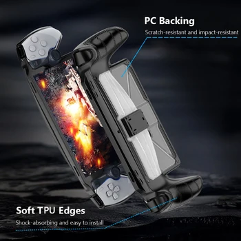 За PS5 Portal Калъф-хастар за игрален автомат от TPU, защита от падане от стойка, калъф за контролера на конзолата калъф за твърд кожа своята практика