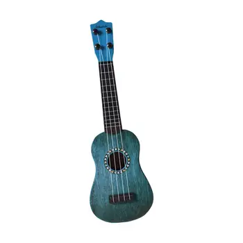 Имитация на 21-инчов ukulele-китара е Музикален инструмент за начинаещи деца