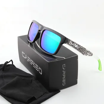 марка carrieo квадратни слънчеви очила на жените и мъжете 2022 високо качество, естетически очила за шофиране Ken Block огледално Спортни очила oculos de sol uv40