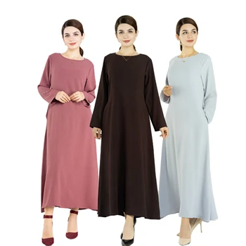 с прости дрехи големи размери, Турция, мека Абайя, мюсюлманската женствена рокля, ислямска облекло