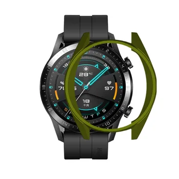 Гривни за мъже, спортни ръчни часовници, гривни за мъже, подходящи за съвместимост с по-Watch GT GT 2 (46 мм), смарт часовници TPU Soft