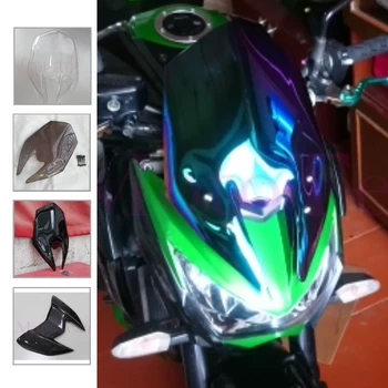 Новост за Kawasaki Z800 z 800 2013 2014 2015 2016 2017 2018 13 14 15 16 17 18 Дефлектори на предното стъкло на мотоциклети, винтове за предното стъкло