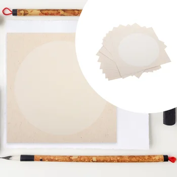 10 Листа оризова хартия, за да отстраните заседналата хартия с огледала, аксесоари за калиграфия, основи за рисуване