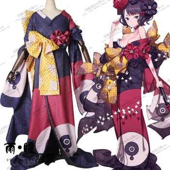Fate/GrandOrder FGO Кацусика Хокусай cosplay костюм Дрехи да се изяви на сцената