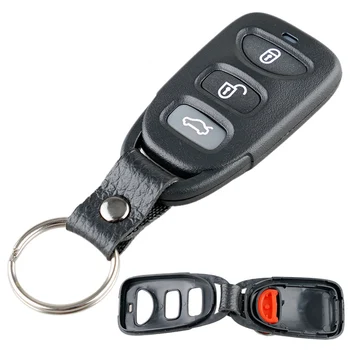Корпус за дистанционно ключ за автомобил с 3 + 1 бутони, подходящи за Hyundai Elantra Sonata/Kia Carens