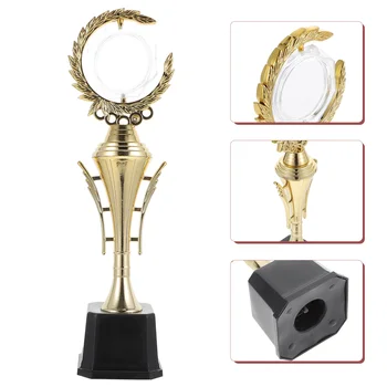 Златна Награда на Трофея Универсален Пластмасов Трофей за Партита Подпори Печелившите Награди Принадлежности за Занаятчийски Сувенири Празнични Подаръци