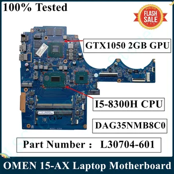 LSC Възстановена дънна Платка за лаптоп HP OMEN 15-AX с процесор SR3Z0 I5-8300H GTX1050 2GB GPU L30704-601 DAG35NMB8C0 MB