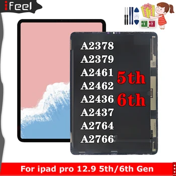 НОВОСТ за iPad Pro 12,9 5-ти 6-то поколение A2378 A2379 A2461 A2462 A2436 A2437 A2764 A2766 LCD Сензорен дисплей и Цифров Преобразувател в събирането на