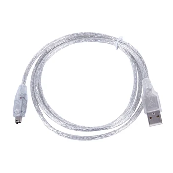 1,5 м USB-4-пинов кабел-адаптер Firewire DV IEEE 1394 Конвертор за PC камери