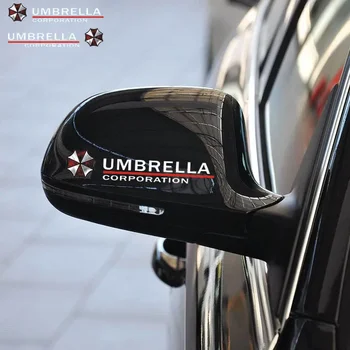 Творчески автомобилни стикери Umbrella Corporation Креативни стикери със светлоотразителни елементи за покрива на резервоара огледала за обратно виждане Автотюнинг-стайлинг