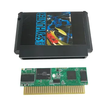 Семеен компютър Super SPY Hunter, игри касета ФК Famicom NES, 60-за контакт ретро конзола
