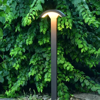 Модерен минималистичен Външен Водоустойчив led светлина за косене на трева 85 ~ 265 На Вила, Градина, Двор Пейзаж Уличен фенер