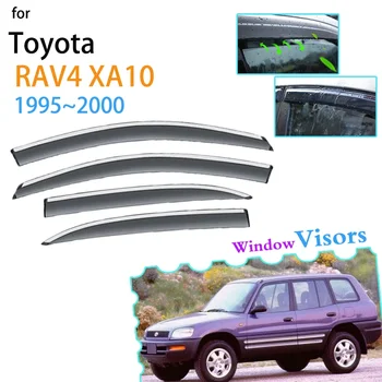 Дефлектор за Toyota RAV4 РАВ 4 XA10 EV 5-Door1995 ~ 2000 Прозорец Очила Сенник за Защита От Слънцето И Дъжда Защитни Аксесоари за Автомобили 4ШТ