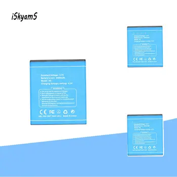 iSkyamS 3x2400 ма Благородна работа на смени Батерия за Doogee X5 X5 Pro Batterie Batterij Bateria