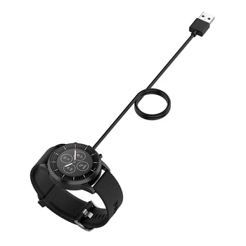 USB кабел-зарядно устройство с дължина 1 м, малък елемент, елегантни часовници, подходящи за смарт часовници Fossil Hybrid HR, кабел за бързо зареждане на Fossil Gen6