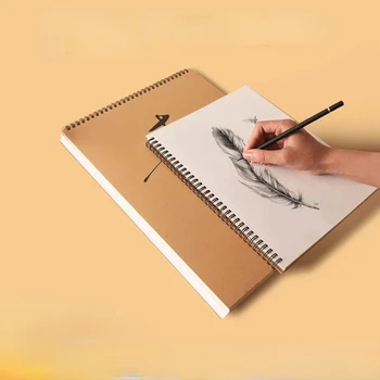 Албум за Изготвяне на Удебелени Макарата 8K Sketch Book за Студенти-Изкуствоведи Drawing Boo 16K Хартия За Рисуване От ръцете на Стоки за Бродерия Албуми за рисуване