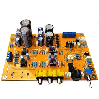 Такса за декодиране на PCM1794 + OP27 + OPA2134 КПР оптичен коаксиален вход /кондензатор с дискретни резистором /Supported 44,1, 48, 88,2, 96,176.4192 K