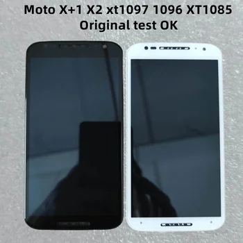 За Motorola MOTO X + 1x2 XT1092 XT1095 XT1096 XT1097 Сензорен LCD Модул за Мобилен Телефон, Вътрешен И Външен Екран Di