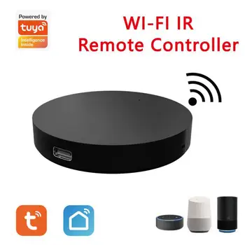 SASHA Smart IR Remote Control Smart WiFi е Универсален инфрачервено контролер Smart Home Control за телевизора Работи с Алекса Google Home