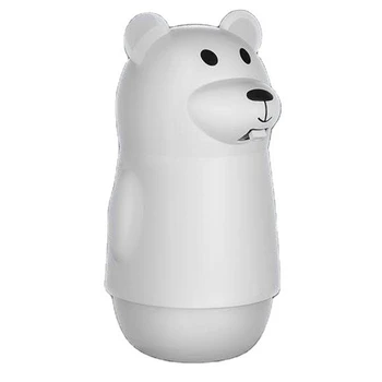 Автоматично дозиране система сапун инфрачервен сензор във формата на хубава мечка, безконтактно опаковка пенящегося сапун, която се презарежда чрез USB