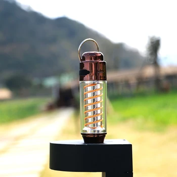 Led лампа за украса на градината, заряжающаяся чрез USB, водоустойчива лампа за атмосферата на къмпинг, богат на функции за енергийна ефективност за пътуване на открито
