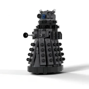 MOC Doctor Whoed Робот, Далечен Октопод, Чудовище, Градивен елемент, Д-р, Телефонна будка, Машина на Времето, Модел Тухли, Играчка