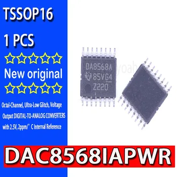 100% чисто Нов оригинален spot DAC8568IAPWR TSSOP16 DA8568A с 16-битов осмичен канал, ултра ниски нива на повреди, восьмиканальным изходното напрежение