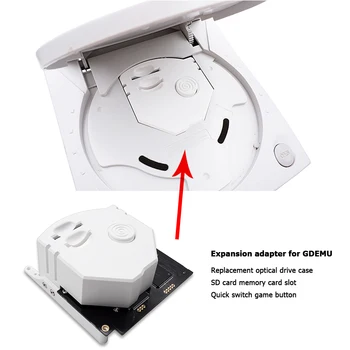 GDEMU Remote Card 3D печатни монтажен комплект Удлинительный адаптер за SEGA DreamCast VA1