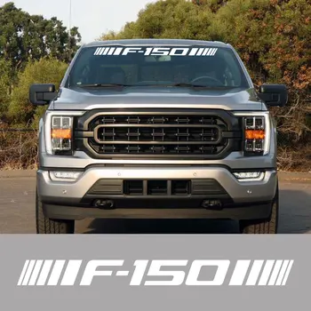 Стикери На Предното Стъкло На Пикап За Камион Ford F150 Raptor С Графика На Потребителски Лого Винил Калъфи За Украса На Колата Етикети Автоаксесоари