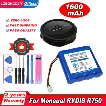 LOSONCOER 10J001026 За Moneual RYDIS R750 Батерия За Rydis Cleanbot R750 Батерия За Робот-Прахосмукачка RYDIS R750