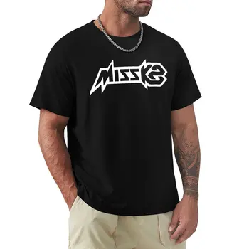 НАЙ-добри ПРОДАЖБИ - Тениска с лого Miss K8, дрехи от аниме, реколтата, тениски за мъже, памук