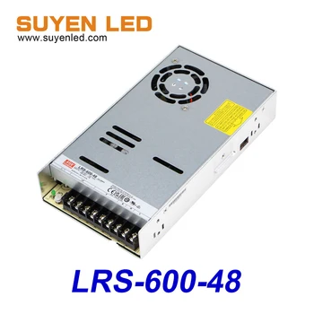 Импулсно захранване LRS-600-48 Mean Well мощност 600 W 48 12,5 А (обновената версия на SE-600-48)
