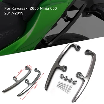 За мотоциклет Kawasaki Z650 Ninja 650 2017-2019 Задните парапети задната седалка, Дръжка на парапет за пътника