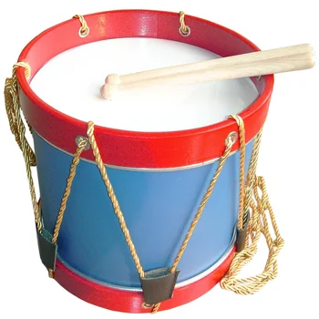 Детски малък барабан и Малък тъпан за деца Детски музикални предпочитания с барабан пръчка