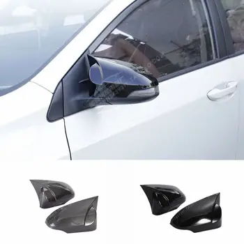 beler ABS Черна Автомобили Страничен Капак Огледала за Обратно виждане Cuo Cap Trim Shell е Подходящ за Toyota CHR 2017 Corolla 2014 2015 2016 2017