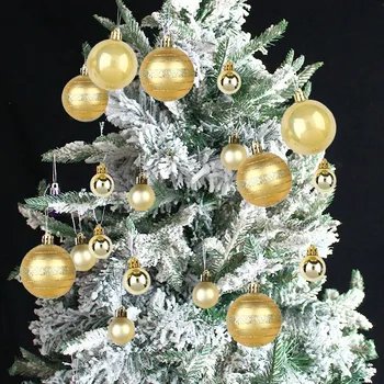 40 бр. Висулки с Коледните топка, Декорации, Окачени украса за Коледната елха, Декор за Коледно парти За дома 2023, Коледни Подаръци