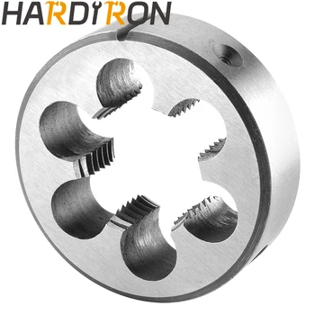 Hardiron Metric кръгла плашка за резби M22X1.25 лявата ръка, машинно плашка за резби M22 x 1.25