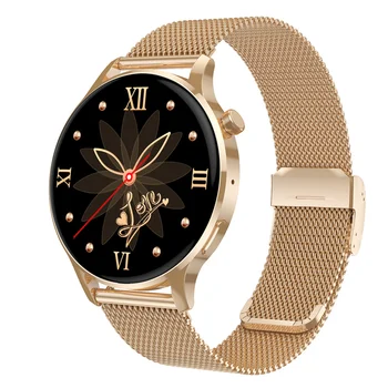 Дамски смарт часовници Watch3 Pro, модни дамски ръчни часовници с 1.3-инчов екран, NFC, AI, гласово повикване Bluetooth, умни часовници с безжично зареждане