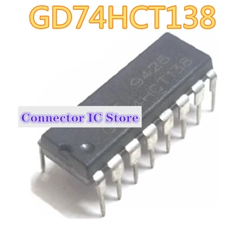 5ШТ Оригинални внесени чип GD74HCT138 74HCT138 директен поставяне DIP16 интегрирани електронни компоненти IC